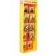 Cardboard POP Sidekick Display with Hooks for Retail Products