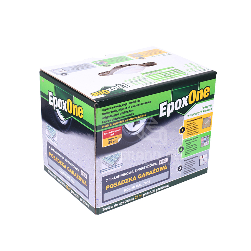 Cardboard Packaging Box with Plastic Handle-1