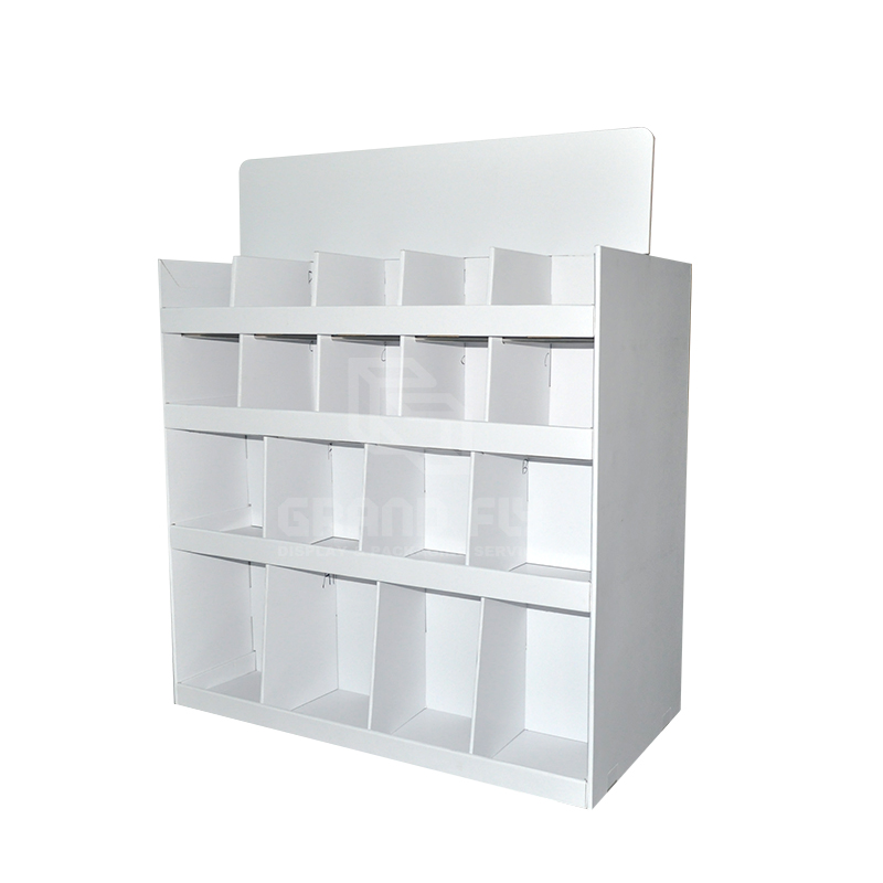 Carodbaord Two Side Pallet Display with Divider-5