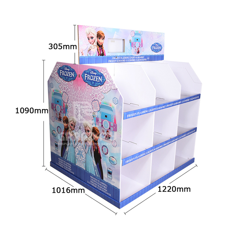 Custom Temporary Corrugated Full Pallet Display for Toy-4