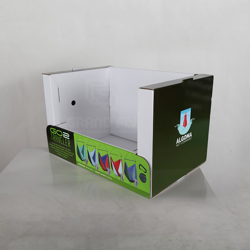 Stable Corrugated Cardboard Stackable Display-4