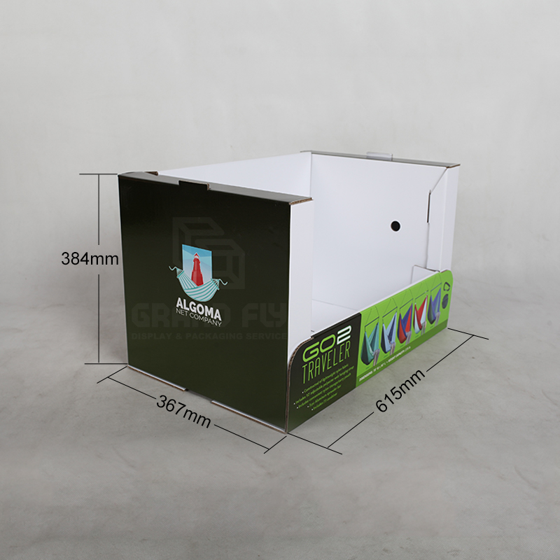 Stable Corrugated Cardboard Stackable Display-7