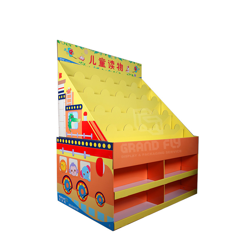 Cardboard Walmart ½ Pallet Display for Kid's Book-1