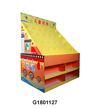 Cardboard Walmart ½ Pallet Display for Kid's Book