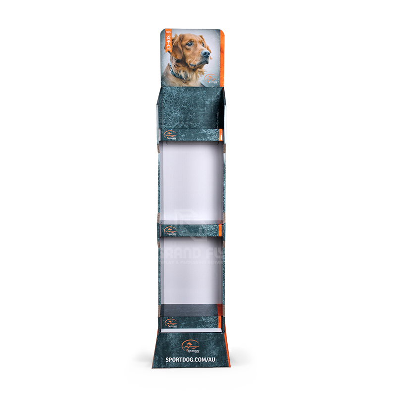 Corrugated Free Standing Display Stand for Dog Food-2