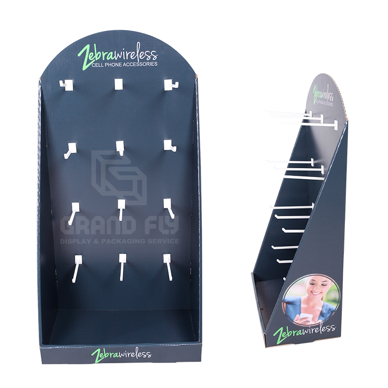 Counter Display with Peg Hook for Mobile Accessories -3
