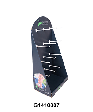 Counter Display with Peg Hook for Mobile Accessories