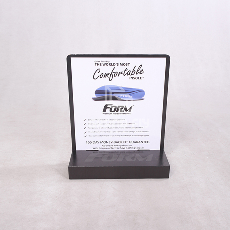 Custom Printed Shoe-pad Retail Countertop Display-1