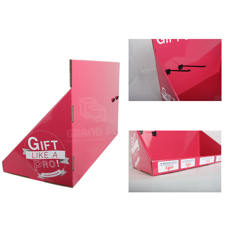 Gift Cardboard Corrugated CDU Shipper Display Box-4